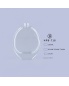 China Cosmetic Round Crimp Bottles Filling Classic Glass Perfume Bottle