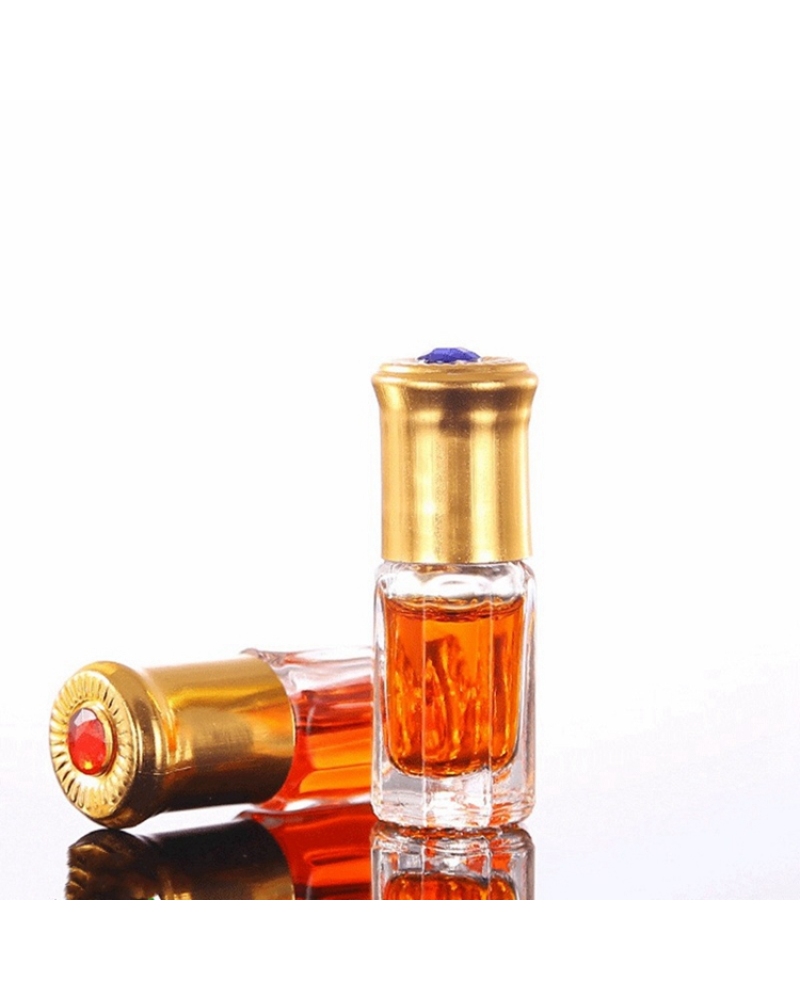 Wholesale 3ml 6ml 9ml 12ml Roll on Anise Vials Essential Oil Glass Roller Bottle for Perfume Oil