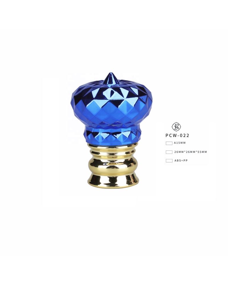 Customized Luxury Perfume Caps 15mm Good Quality Unique Perfume Bottle Gold Cap