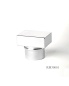 Trendy Perfume Bottle Glossy White Lids Seal Perfume Plastic Caps