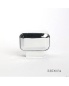 Trendy Perfume Bottle Glossy White Lids Seal Perfume Plastic Caps