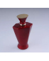 Custom Name Brand 100ml Hexagonal Empty Glass Perfume Bottles with Bowl Shaped Cap