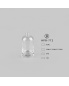 High quality spray round all kinds of perfume vials glass bottles