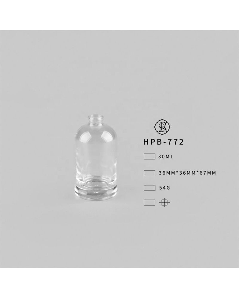 High quality spray round all kinds of perfume vials glass bottles