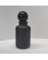 Custom Clear High Quality 100ml Cylindrical Glass Luxury Oil Perfume Bottle with Wood Cap