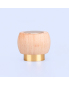 Round Glass Bottles Wood Cap Cycle Spherical Wooden Cap for Perfume Bottle