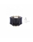 15mm good price black gold perfume cap plastic cap with black color