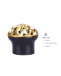 15mm good price black gold perfume cap plastic cap with black color