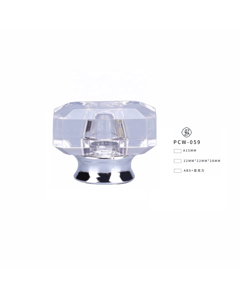 Wholesale Customized Black Lid Luxury Perfume Bottle Plastic Cap