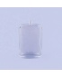 Custom Cosmetic Transparent Luxury Flat Shape Bottles Pump Sprayer Skin Bottle Glass