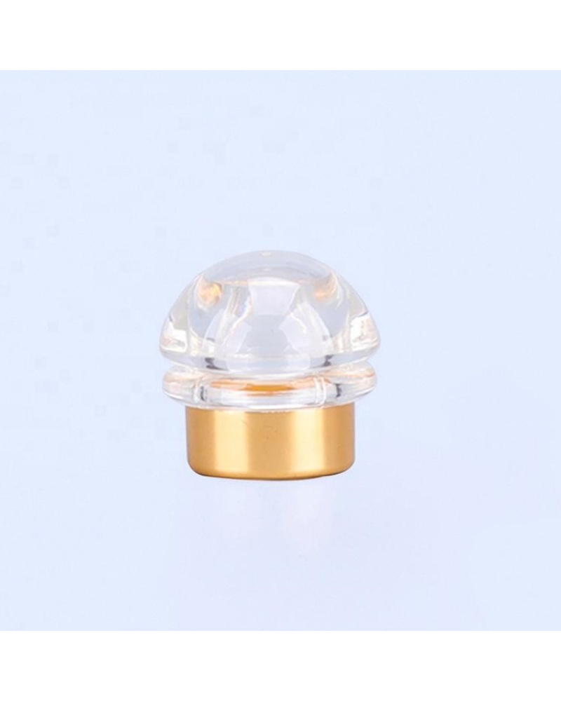 Small Delicate Flowered-shape Cap China Made Cosmetic Bottle Plastic Cap