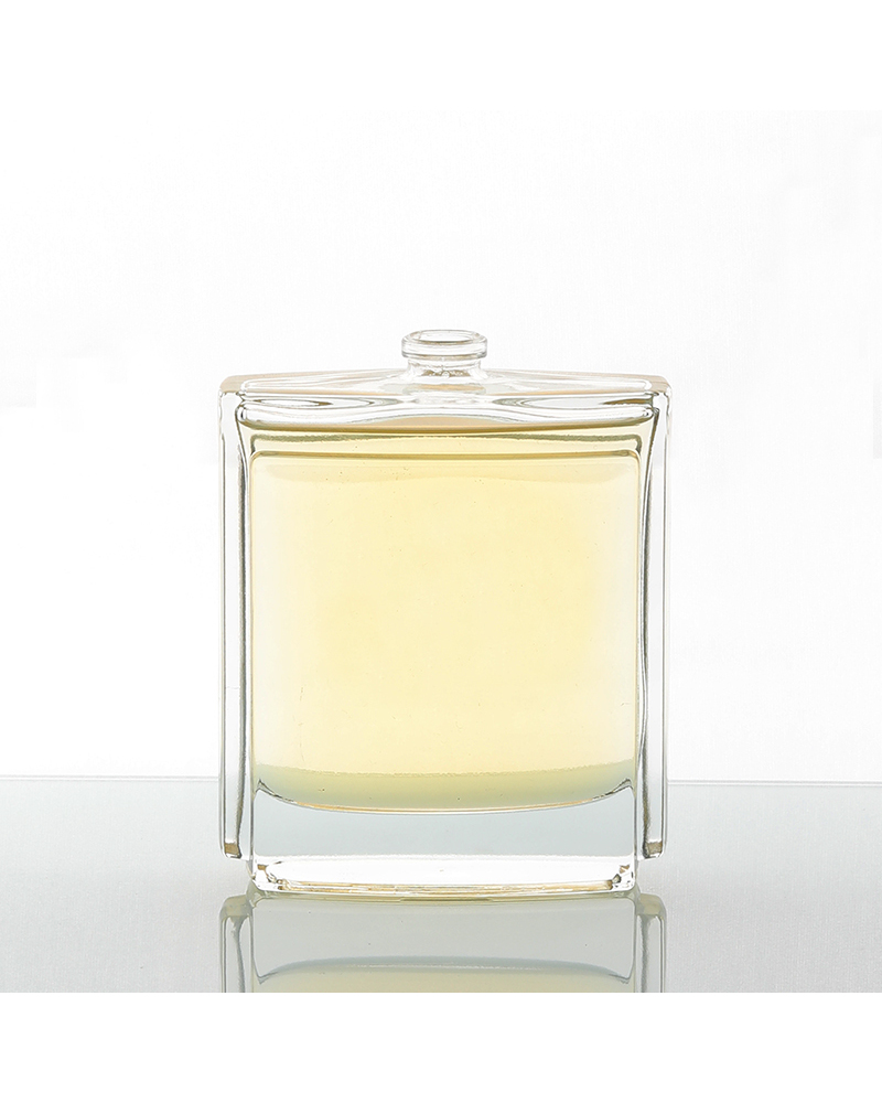 Factory Manufacture High Quality Transparent Square Mens Perfume Bottle 100ml