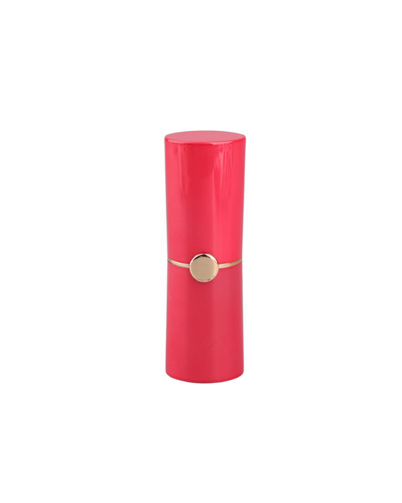 Custom Round Lip Balm Container Red Lipstick Tubes with Logo