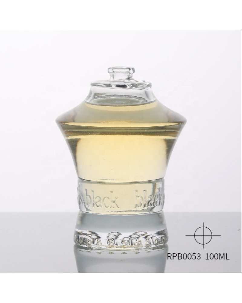 Wholesale Spray Perfume Crimp Bottle Design Vintage Perfume Bottle 100ml