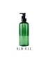 Custom 50ml 100ml 200ml Cosmetics Plastic Lotion Bottles Green Color Bottles