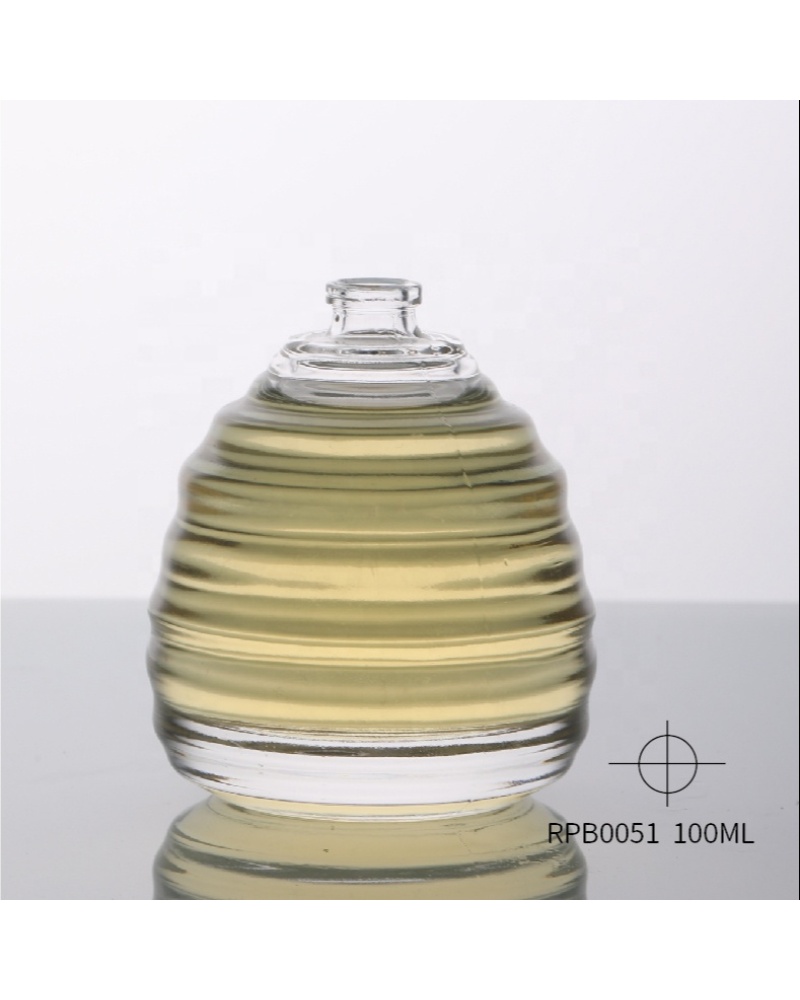 OEM European Rectangular Perfume Glass Bottles 100ml Spray Perfume Bottle