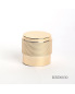 15mm Crimp Perfume Bottle Cap Custom Logo Plastic Gold Perfume Cap