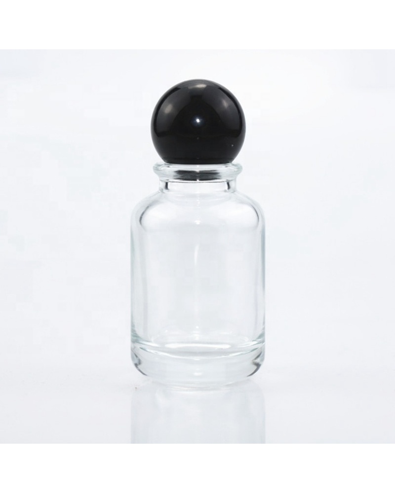 Wholesale Crimp Neck Transparent Empty Fragrance Bottles Unique Luxury Spray 100ml Perfume Bottle