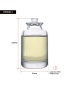Wholesale Crimp Neck Transparent Empty Fragrance Bottles Unique Luxury Spray 100ml Perfume Bottle