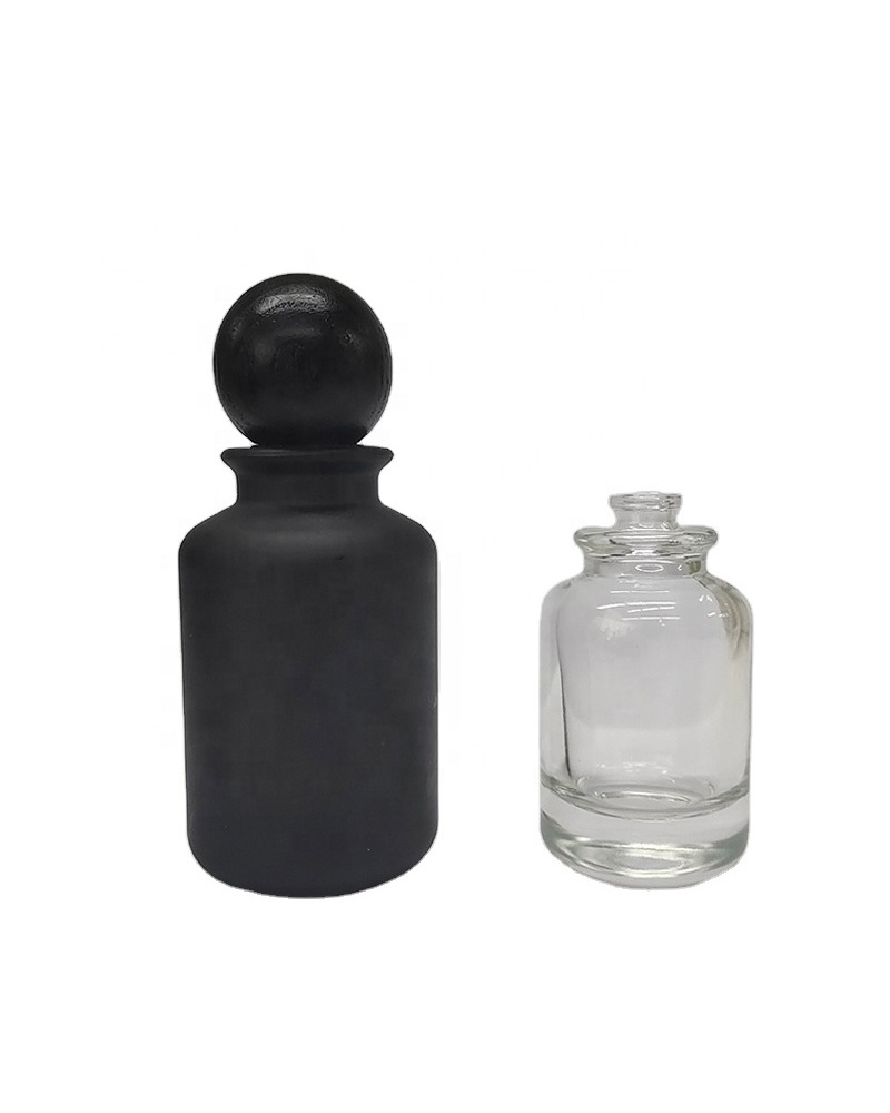 Wholesale Crimp Neck Transparent Empty Fragrance Bottles Unique Luxury Spray 100ml Perfume Bottle