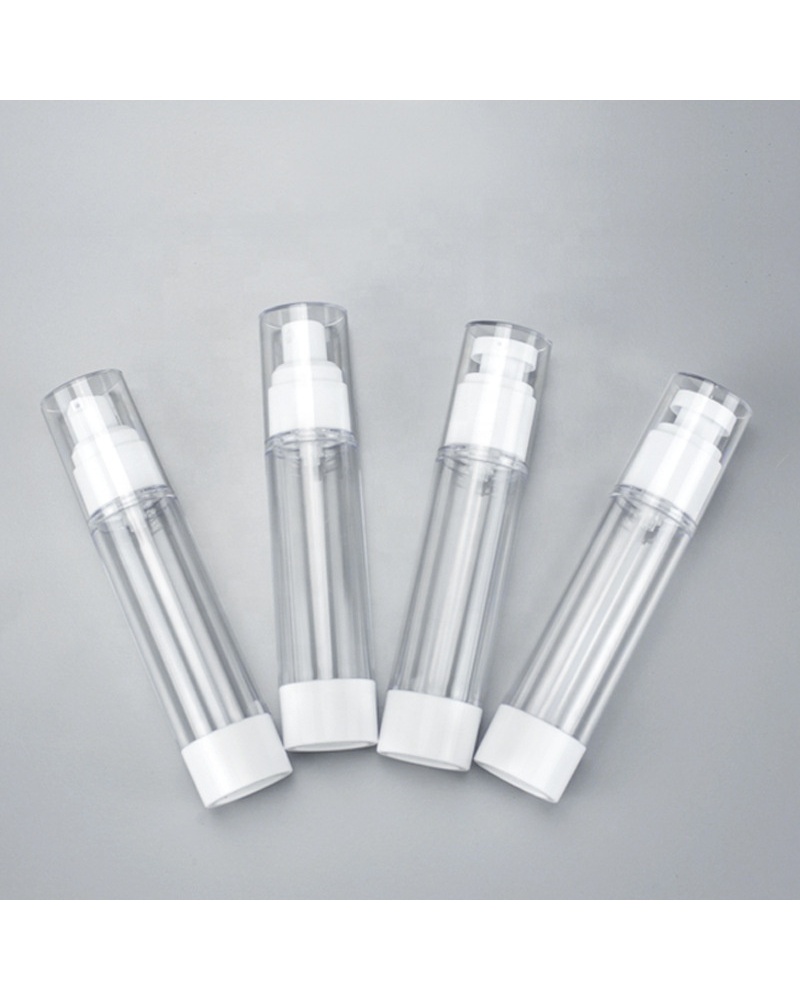 Travel Essence Dispensing Cream Colour Vacuum Cosmetic Spray Plastic Bottles for Body Lotion