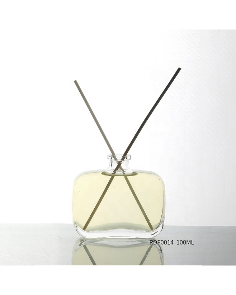 Empty Luxuryglass Rattan Diffuser Bottles 100 ml Reed Diffuser Glass Bottle