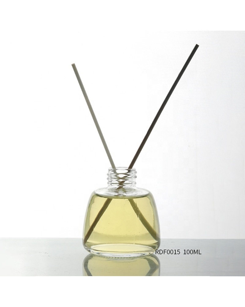 Empty Luxuryglass Rattan Diffuser Bottles 100 ml Reed Diffuser Glass Bottle