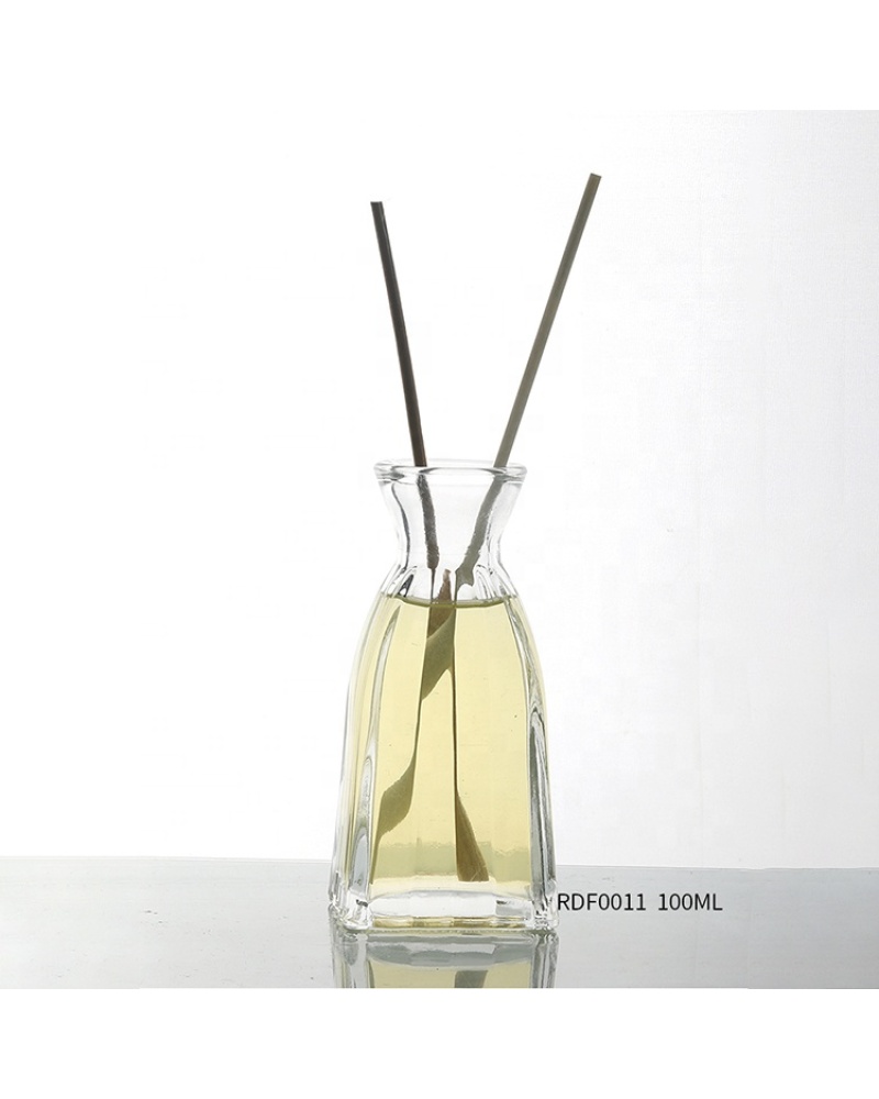 Empty Luxuryglass Rattan Diffuser Bottles 100 ml Reed Diffuser Glass Bottle
