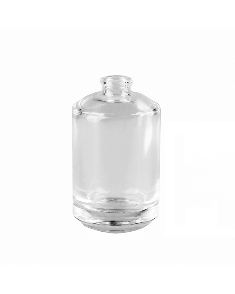 High Quality Round Transparent Empty Perfume Glass Bottle