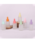 30ml Macaron Flat Shoulder Cosmetic Bottle Wholesale Frosted Glass Essential Oil Bottle