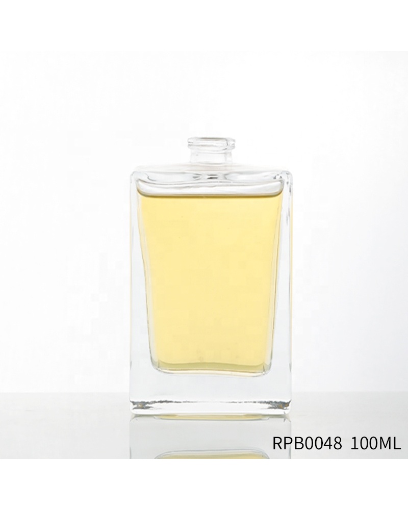 Wholesale Luxury Spray Empty Perfume Glass 100ml Perfume Bottle Crimp with Box