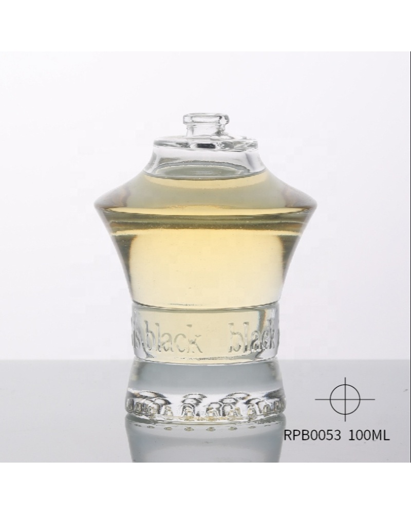 New 2022 Unique Luxury 100ml Glass Perfume Bottle Custom Perfume Bottle Design