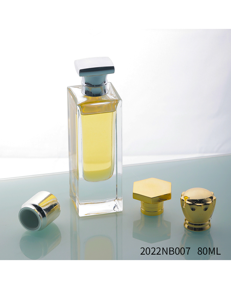 Fragrance Bottle High Quality 80ml Refillable Empty Luxury Glass Perfume Bottle with Box