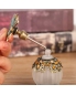 Customized Hot Selling Arab Attar 30ML Metal Butterfly Essential Oil Perfume Glass Bottles for Fragrance