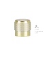 Cosmetic Packing Black Top Perfume Bottle ABS Lid Gold Plastic perfume Cap