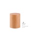CWS-041 wood colored cylindrical common wooden 15mm perfume bottle cap