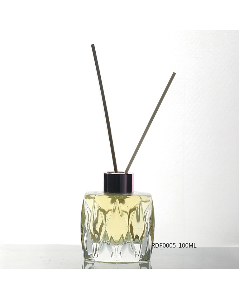 Cheap Hot Sale Glass Aroma Reed Diffuser Bottle for Home Decoration