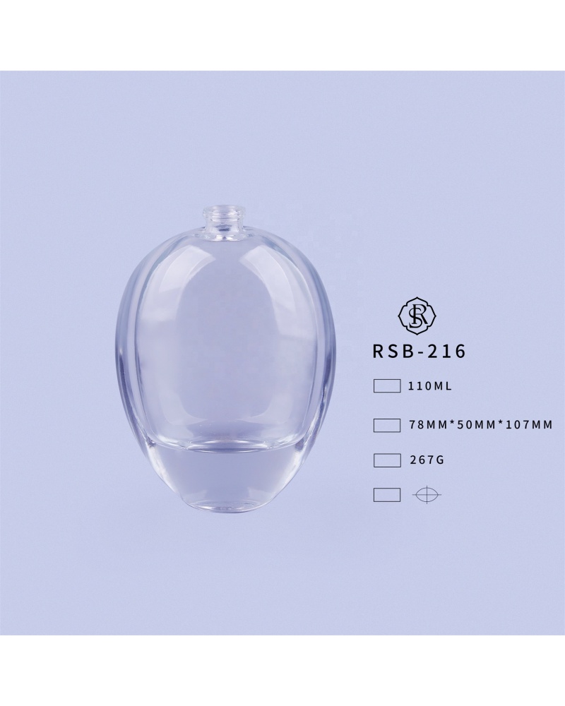 Empty Glass Bottle Grossiste Flacon Cosmetique Luxury 100ml Perfume Bottle Square
