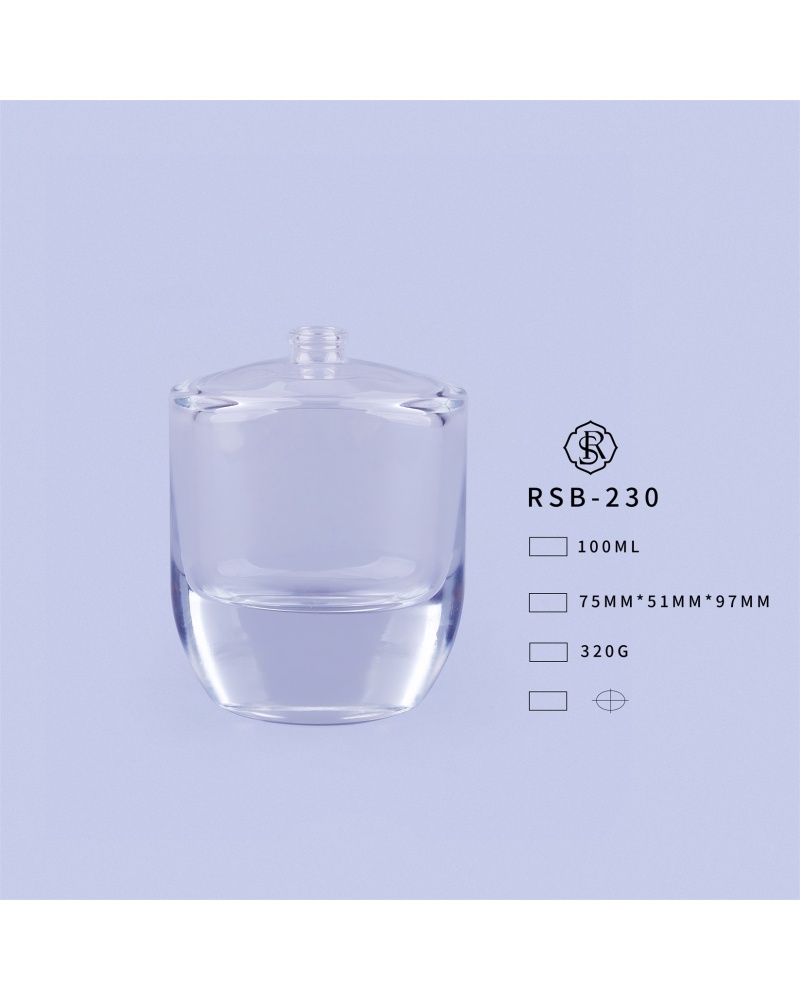 Empty Glass Bottle Grossiste Flacon Cosmetique Luxury 100ml Perfume Bottle Square