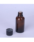 5ml 10ml 15ml 20ml 30ml Empty Small Essential Oil Amber Glass Bottle with Childproof Cap