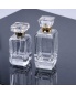 Free Sample Women Perfume Bottle 30ml 50ml Square Perfume Glass Bottle