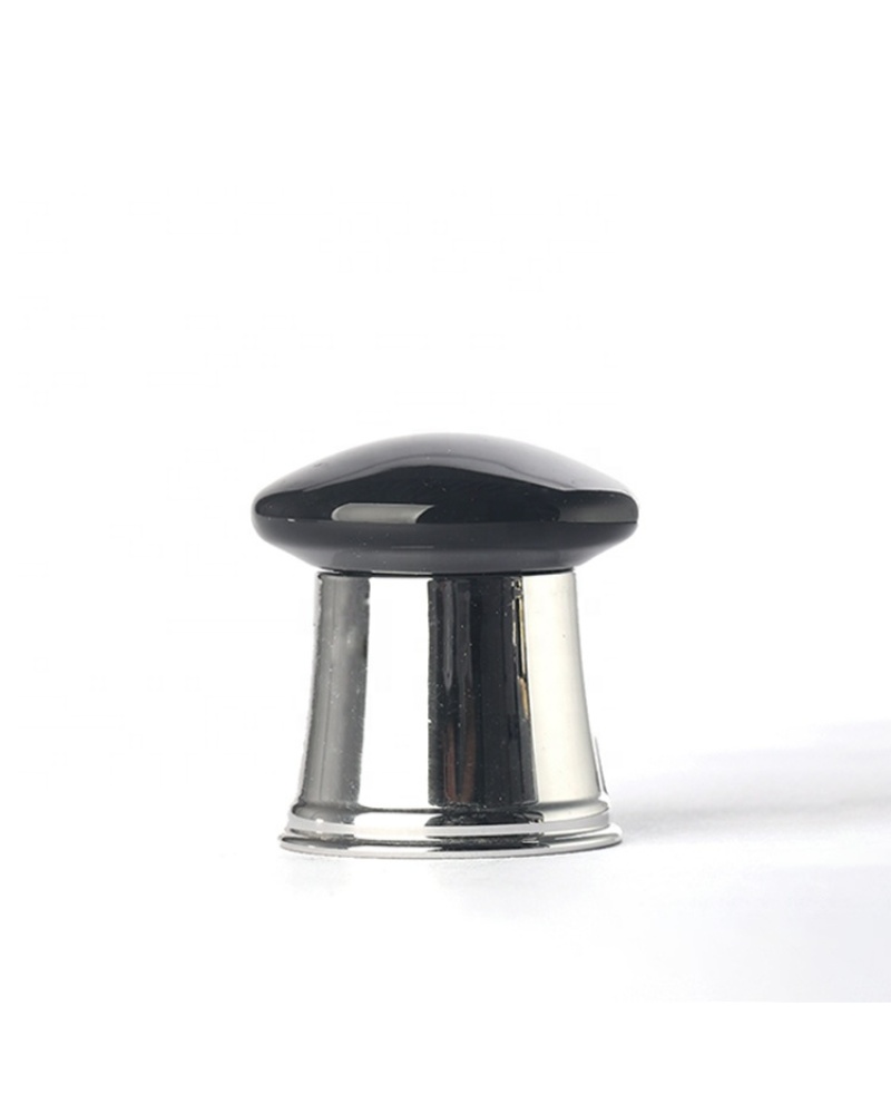 15mm Perfume Bottle Cap High Quality Luxury Black Plastic Cap Perfume