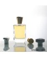 Crimp Neck Square Perfume Glass Bottle Cap Transparent Luxury Filling Perfume Bottle