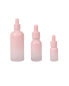 Gradient Pink Essential Oil Bottle 10ml 15ml 30ml 50ml 100ml Empty Pink Glass Dropper Bottle