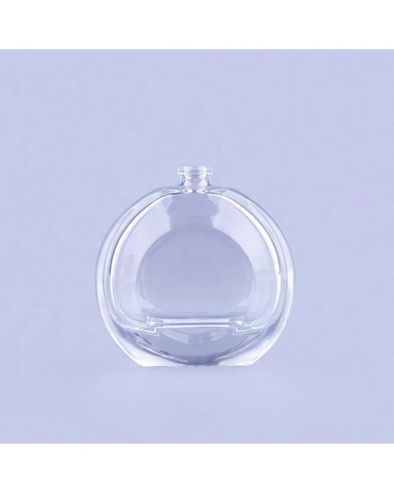 Hot Sale Quality 100ml Round Transparent Luxury Perfume Spray Glass Bottle