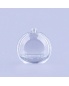 Hot Sale Quality 100ml Round Transparent Luxury Perfume Spray Glass Bottle