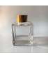 50ml 100ml 150ml 200ml Logo Transparent Decoration Screw Mouth Empty Aromatherapy Glass Bottle