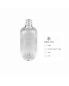 Empty Glass Luxury Perfume Bottle Crimp with Line Pattern