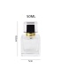 Empty Clear Spray Perfume Bottles Hangzhou Glass Perfume Bottle 50ml for Sale