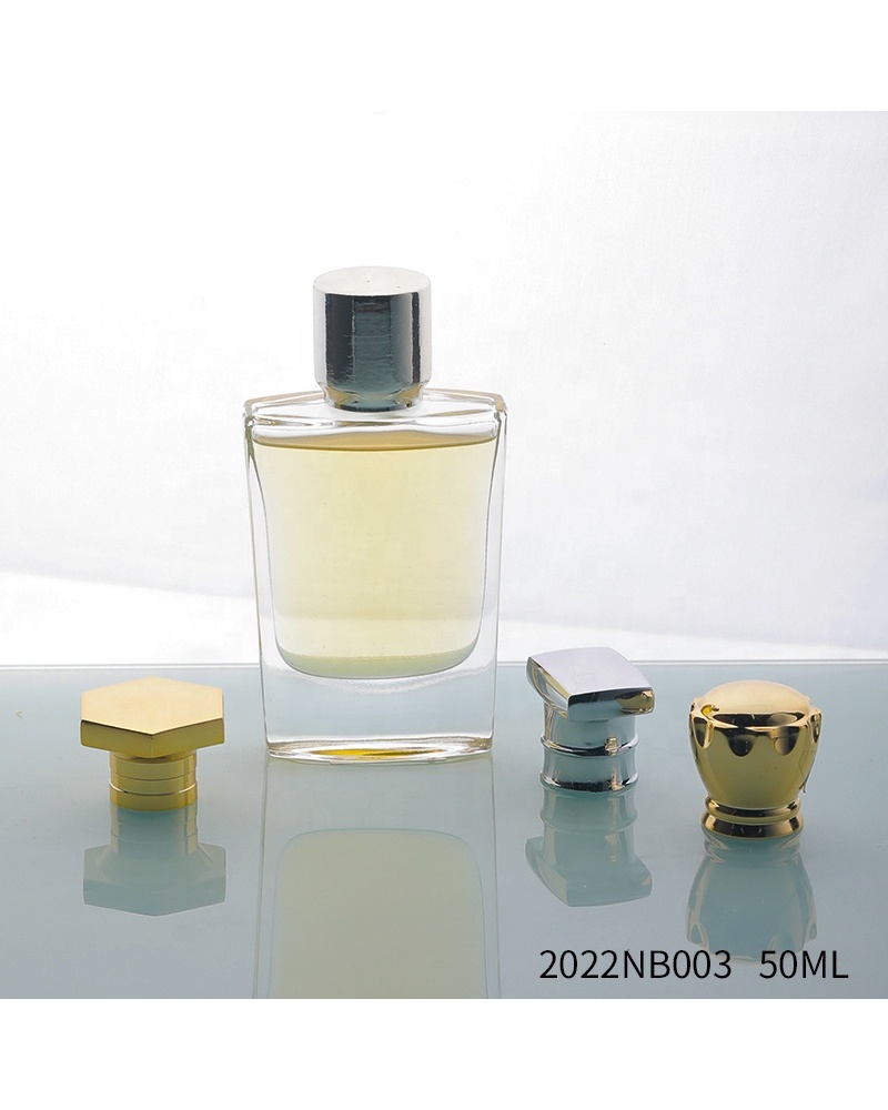 cosmetic container Custom skin care packaging Glass Bottle New Design 50ml Perfume Bottle